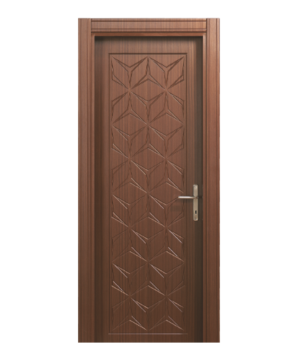 BY-134 Porte intérieure Placage pvc ou Laqué